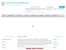 Tablet Screenshot of mail.makumira.ac.tz